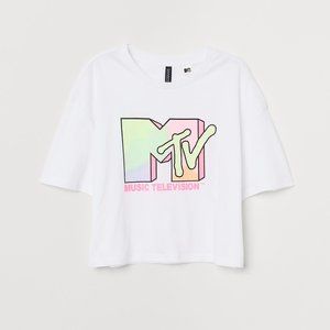 MTV • White Crewneck T-shirt